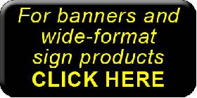 wide format digital graphics signs and banners